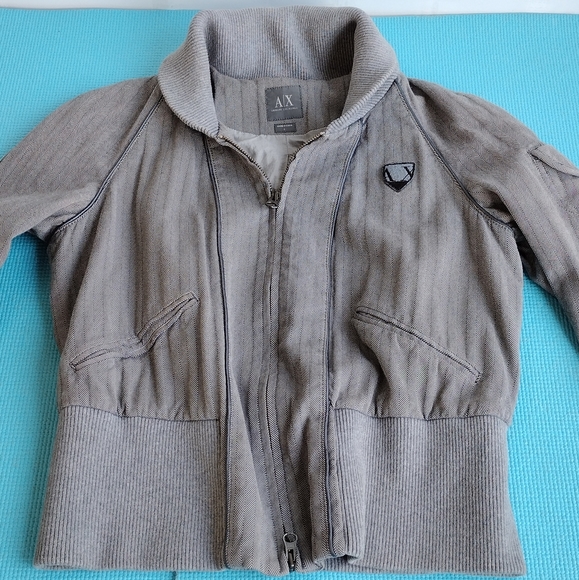 A/X Armani Exchange Women's 3/4 Sleeve Jacket Size L - Picture 10 of 13